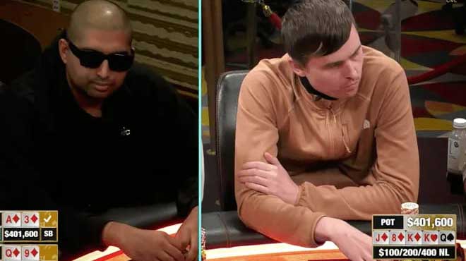 Nik Airball關鍵牌慢（màn）攤Martin Kabrhel 豪（háo）取40萬刀（dāo）底池！